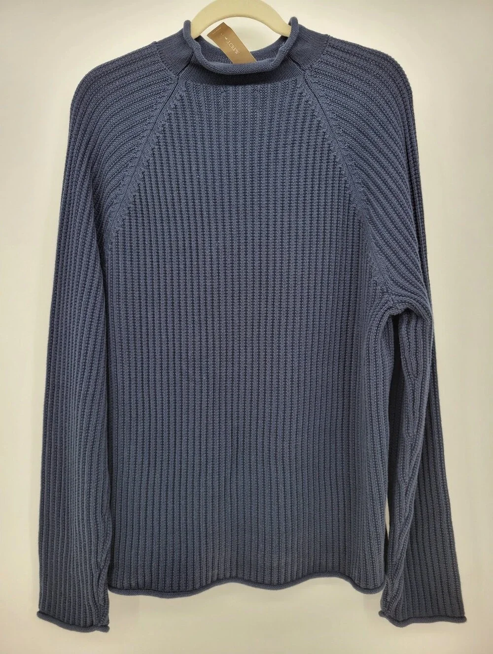 J Crew 1988 Rollneck CT575 Size M Navy CT575
